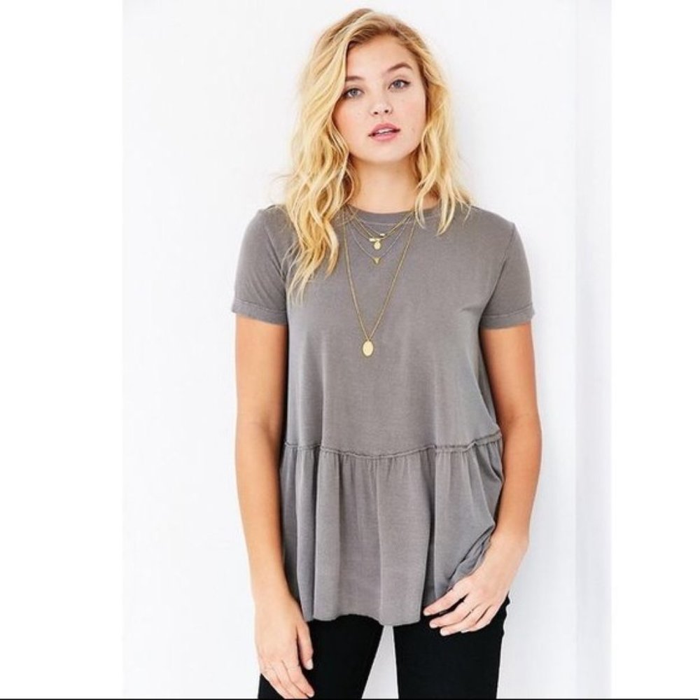 Truly Madly Deeply Peplum Tee